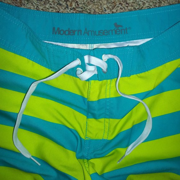 Men's MODERN AMUSEMENT Bathing Suit | Swim Trunks - Picture 5 of 7